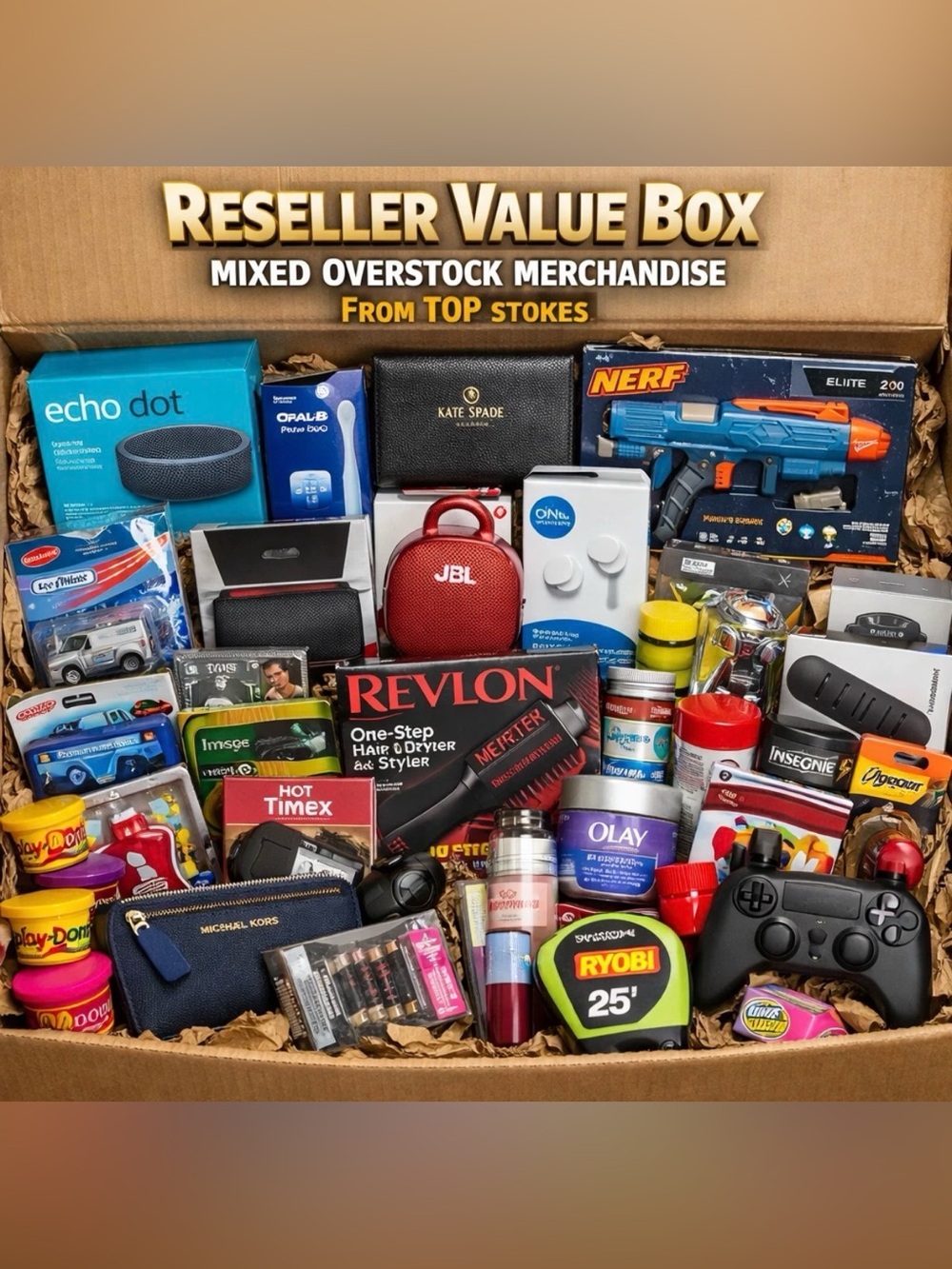 Reseller Value Box - Mixed Overstock Merchandise!